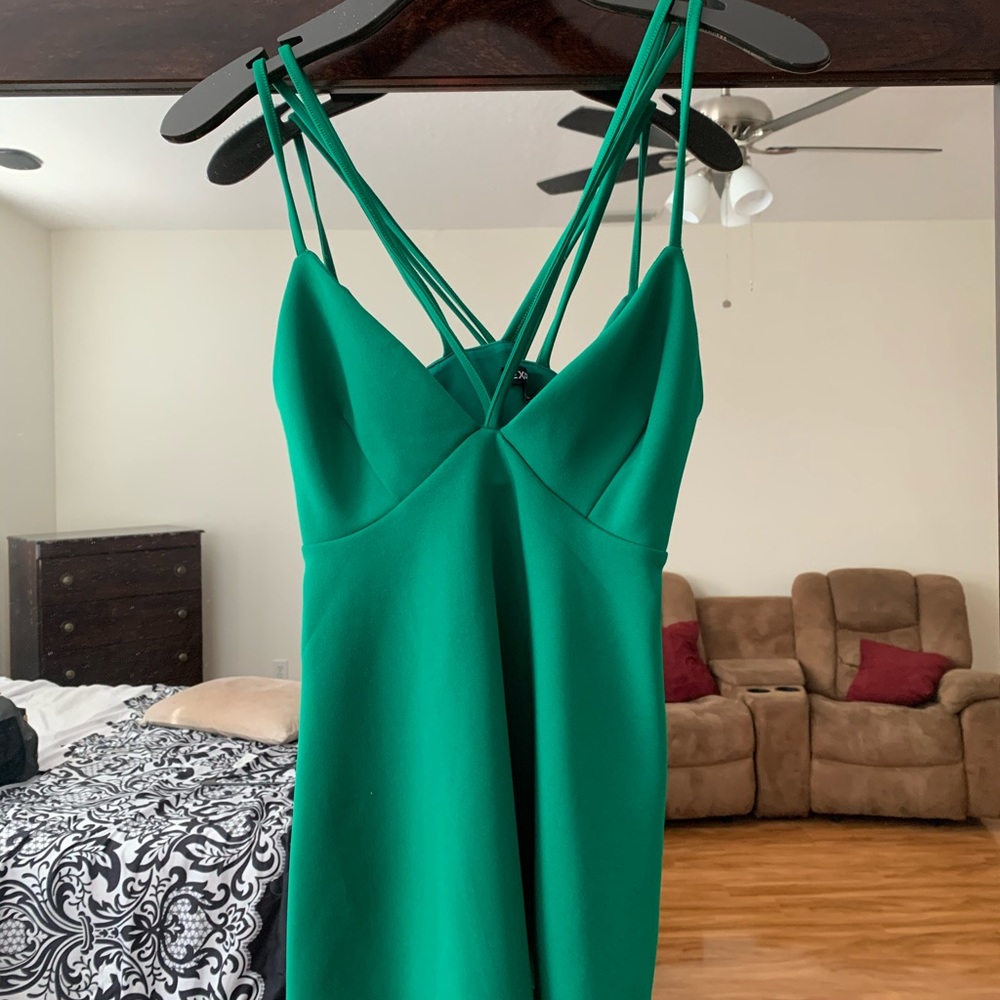 Express Green Top